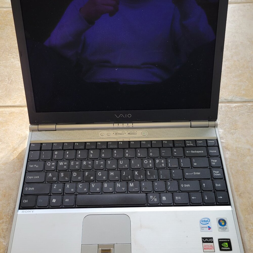 Sony VAIO PCG-6QYP Notebook Computer, Korean Version